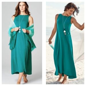 Jax - 1PJK67M Bateau Textured Jersey A-line Dress main image 0